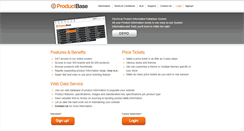 Desktop Screenshot of productbase.com.au
